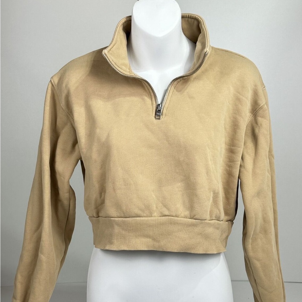 BRAND NEW ARITZIA CROPPED QUARTER ZIP